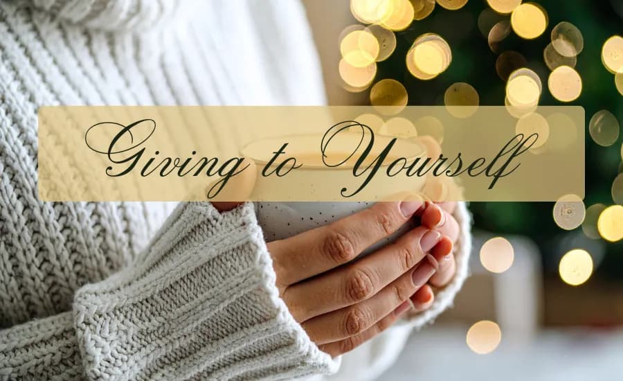 Giving To Yourself